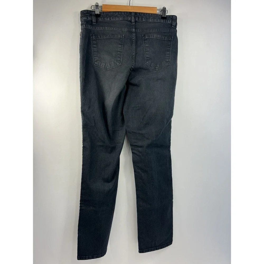 Coldwater Creek Jeans Women's‎ Size 6 Black Natural Fit Stretch 5 Pocket